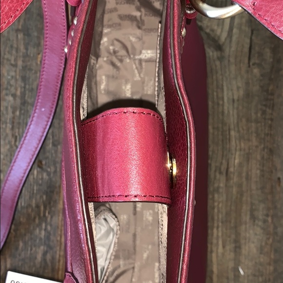 Michael Kors Burgundy Handbag NWT - Picture 11 of 16